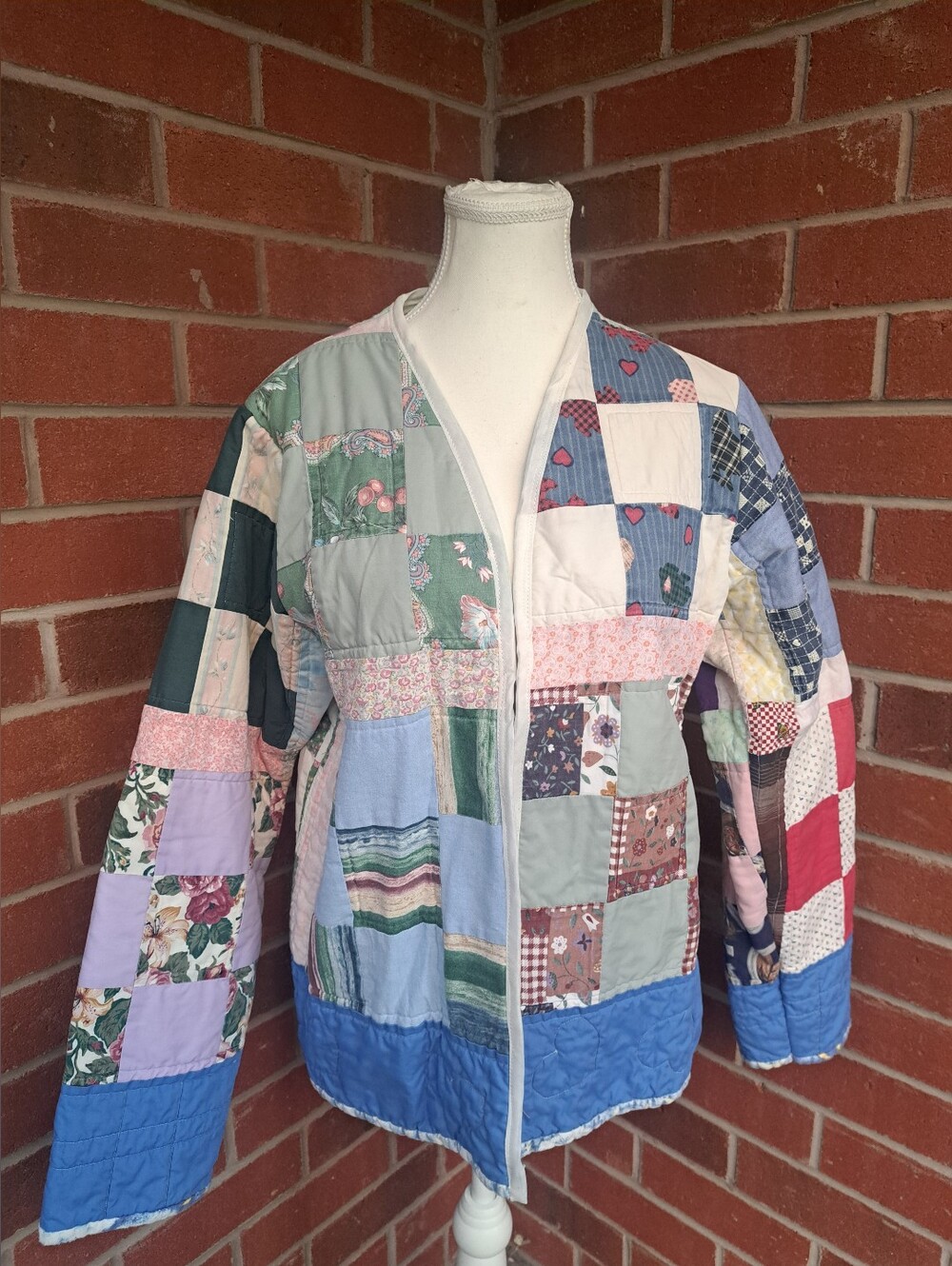 Handmade Upcycled Quilt Coat